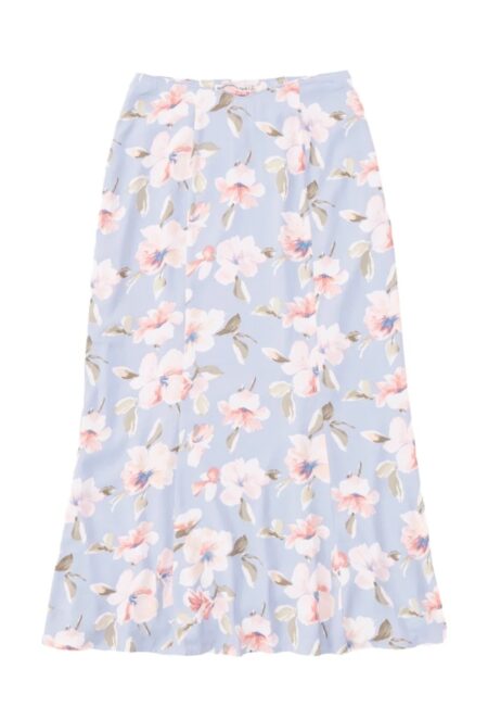 ABERCROMBIE & FITCH - Jupe droite - Ciel